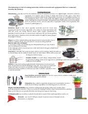We did not find results for: Kitchen Tools And Equipment Pdf Mostly Used In The Kitchen And Most Popular Because It Is Lightweight Attractive And Less Expensive It Requires Care Course Hero