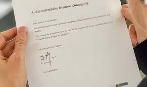 Dies ist allerdings nur möglich, wenn ein wichtiger grund vorliegt. Fristlose Kundigung Erhalten Anwalte Fur Arbeitsrecht Note Sehr Gut