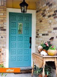 Maybe you would like to learn more about one of these? Before After Turquoise Front Door Apartment Therapy
