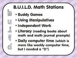 Creative Classroom Ideas Math Workshop Math Workshop Build Math Build Math Centers