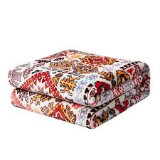 Navajo print brown throw blanket sherpa southwest native american indian. Southwestern Navajo Blanket Wayfair