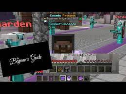 In a minecraft prison server, there are no typical wilderness … Video Cosmic Prisons Ip