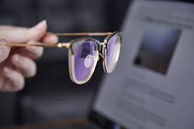 Just wait for a clear day and hold your glasses towards the blue sky. Blue Light Glasses Warby Parker Blue Light Blocking Lenses