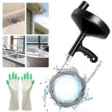 Maybe you would like to learn more about one of these? Buy Drain Auger 25 Foot Plumbing Snake Drain Auger Sink Auger Hair Clog Remover Heavy Duty Pipe Snake For Bathtub Drain Bathroom Sink Kitchen And Shower Snake Drain Cleaner With Gloves Online