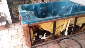 In contrast to a typical bathtub, a hot tub is designed to be used by more than one person at a time. What Do You Do With An Old Hot Tub Youtube