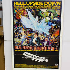 The Poseidon Adventure, the classic 1972 Ronald Neame & Irwin Allen high  seas ocean liner disaster action adventure thriller ("Hell, Upside Down";  "At midnight on New Year's Eve the S.S. Poseidon was