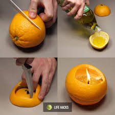 Make This Olive Oil And Orange Candle It Smells Amazing Orange Candle Olive Oil Candle Fruit Candles