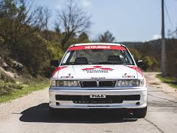 relive mitsubishi s glory days in this 1990 galant vr 4 group a rally car carscoops in 2020 rally car rally mitsubishi galant pinterest