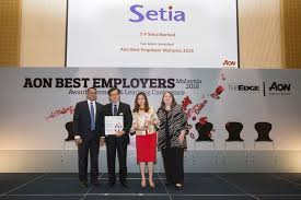 Maybe you would like to learn more about one of these? S P Setia Records Ninth Win At Aon Best Employers 2018 Award Iproperty Com My