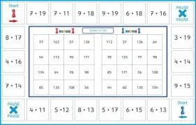 Bingo vorlage zum ausdrucken erstaunlich bingo zum kleinen einmaleins. Bingo Grosses 1x1 Mathematikunterricht Bingo Lernen