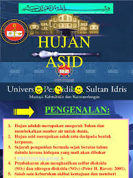 Bagaimanapun, disebabkan pada masa kini. Hujan Asid