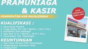 Check spelling or type a new query. Lowongan Kerja Indomaret Majalengka Sma Smk Agustus 2021