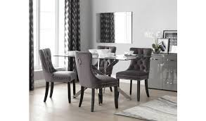 Think about the type of dining experience you want to create. Buy Argos Home Blake Dining Table 4 Princess Chairs Charcoal Dining Table And Chair Sets Argos