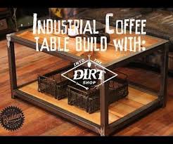 The legs are made from industrial grade box steel, which are welded and left unpainted. How To Make A Reclaimed Industrial Coffee Table 6 Steps With Pictures Instructables