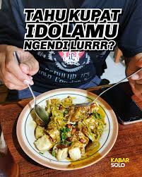 Cara membuat resep tahu kupat khas magelang. Kabar Solo Tahu Kupat Langgananmu Ngendi Lurr Share Facebook
