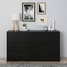 See the detailed pics here. Amazon Com Mainstays Drawer Dresser 6 Drawer Nightfall Oak Home Kitchen