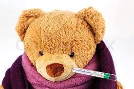 For those who missed out on the december rally, a steadying of the ship will likely, not only bring back side lined investors. Teddy Bear With Thermometer Stock Image Colourbox