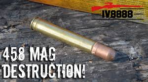 458 Winchester Magnum Destruction