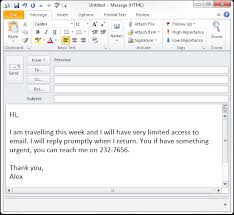 Out Of Office Auto Response In Outlook Without Exchange Gmail And Outlook Com