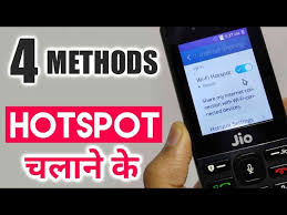 How To Use Hotspot In Jio Phone 4 Methods To Use Enable Jio Phone Hotspot In Hindi Youtube