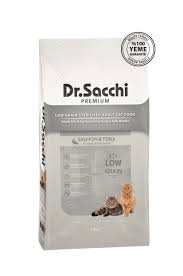 Dr Sacchi Premium Dusuk Tahilli Kisir Kedi Mamasi 10 Kg