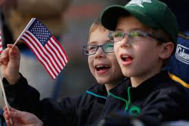 The annual Memorial Day parade