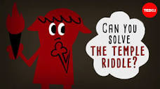 Can you solve the temple riddle? - Dennis E. Shasha - YouTube