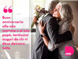Scrivere un biglietto d'auguri è sempre un dilemma: Auguri Anniversario Matrimonio Nozze D Argento Nozze D Oro Donna Moderna