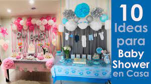 10 Ideas Para Baby Shower En Casa Youtube