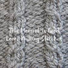 Hand knitting designer, author and lecturer ruth herring demonstrates how to knit different cable stitches. Loom Knitting By This Moment Is Good How To Loom Knit Cables