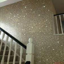 Shop silver 150g my glitter wall glitter for emulsion paint glittery wall decorations perfect for indoors and outdoors. Glitter Crystals For Paint Walls Ceilings Crafts Art Diy Project 100 Grams Ebay