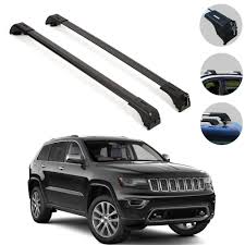 About our brand rock auto accs(raa) is a startup small. Roof Rack Cross Bars Luggage Side Rails Alu Black Fits Jeep Compass 2 Omac Shop Usa Auto Accessories