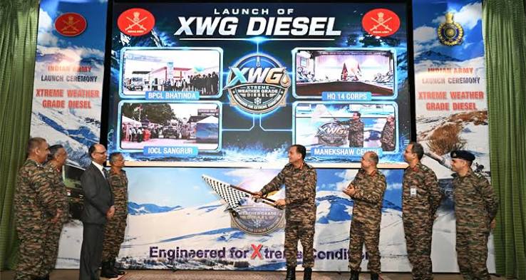 XWG Diesel Indian Army launch