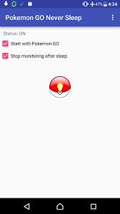 Pokémon go is the global gaming sensation that has been . Pokemon Go Never Sleep Pour Android Telechargez L Apk