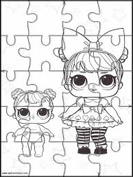 L O L Surprise Rompecabezas Para Imprimir Para Ninos 14 No te pierdas estos 10 puzzles infantiles para imprimir, colorear y recortar. l o l surprise rompecabezas para