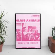 Stream heat waves by glass animals on desktop and mobile. Glass Animals Heatwaves Poster
