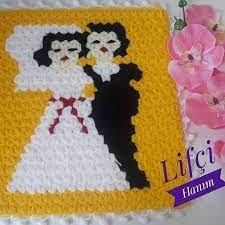 Gelin Damat Lif Modeli Baby Knitting Patterns Tig Isleri Oya Ornekleri