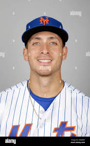 This is a 2016 photo of T.J. Rivera of the New York Mets baseball team.  This image reflects the Mets active roster as of Tuesday, March 1, 2016,  when this image was