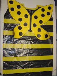 Disfraz De Abeja Disfraz De Abeja Disfraces En Material Reciclable Disfraces Reciclados Para Ninas