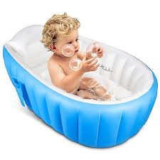 4.5 out of 5 stars. Infant Bath Tub Inflatable Baby Bathtub Foldable Shower Pool Travel Showing Basin For Kid Toddler Newborn Non Slip 38x25x11inch Walmart Com Walmart Com