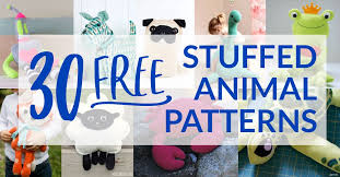 I live with 3 clever kitties. 30 Free Stuffed Animal Patterns With Tutorials To Bring To Life