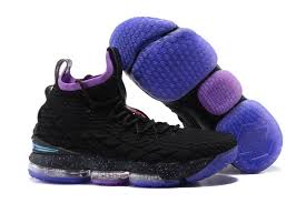 Black And Purple Nike Basketball Shoes New Arrive Nike Lebron 15 Pride Of Ohio Black Purple Men S Sneakers Basketball Shoes Nike Lebron Lebron Shoes Vans Sneakers Men