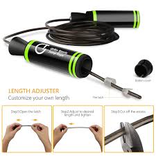 If you opt for a rope that has fixed handles. Gritin Skipping Rope Speed Jump Rope Soft Memory Foam Handle Tangle F Igritin