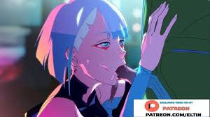 LUCY CYBERPUNK BLOWJOB AND SWALLOWS CUM DAVID - BEST CYBERPUNK HENTAI  ANIMATIONS 60FPS