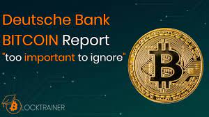 Bitcoin and tech stocks like tesla have had an extremely strong year in 2020, but according to a recent survey released by deutsche bank, both investing products are looking more like bubbles. Deutsche Bank Bitcoin Zu Wichtig Um Es Zu Ignorieren Youtube