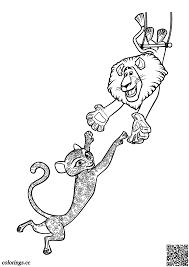 Nel sesto episodio la sera di halloween, jo ed alex vanno in municipio e si sposano ufficialmente. Gia And Alex Are Aerialists Coloring Pages Madagascar Coloring Pages Colorings Cc