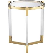 Check spelling or type a new query. 55 Downing Street Darla 19 Wide Gold And Acrylic Modern Round Accent Table Target