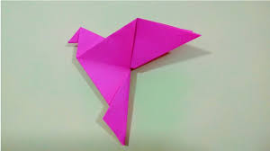 How To Make A Paper Bird Origami Flapping Bird Easy Steps Origami Flapping Bird Paper Birds Flapping Bird