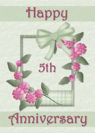 Happy 5th Anniversary Card Ad Affiliate Happy Anniversary Card Employee Anniversary Cards Anniversary Cards Wedding Anniversary Cards