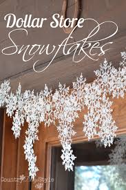 If You Hot Glue Dollar Store Snowflakes Do They Melt Christmas Door Decorations Christmas Diy Creative Christmas